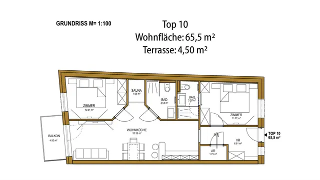 Gustav Top 10 Private Spa | Urban Sky Stay mit privater Sauna, Balkon & Hochwurzenblick — Schladming Appartements Maria Gruber GmbH, Schladming (11/12)