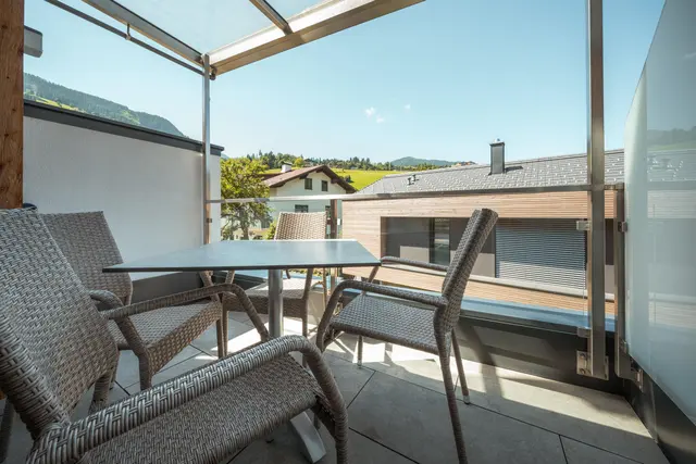 Gustav Top 4 Private Spa | Urban Stay mit privater Sauna, Balkon & Hochwurzenblick — Schladming Appartements Maria Gruber GmbH, Schladming (8/9)