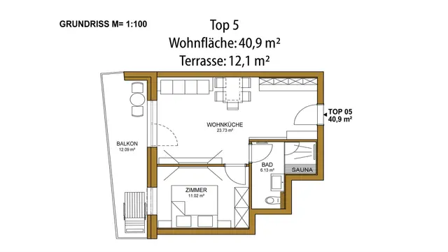 Gustav Top 5 Infrared View | Kompakter Urban Stay mit Infrarot, Balkon & Hochwurzenblick — apartment at Schladming Appartements Maria Gruber GmbH, Schladming — photo 10 of 11