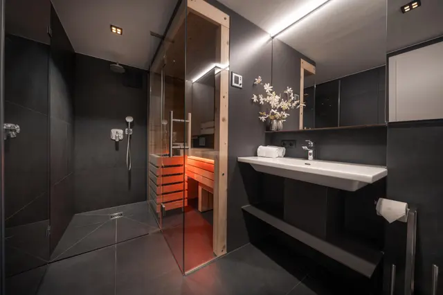 Gustav Top 8 Design Studio | Urban Studio mit private Sauna, Planai-Blick & Gustav Flair — Schladming Appartements Maria Gruber GmbH, Schladming (7/11)