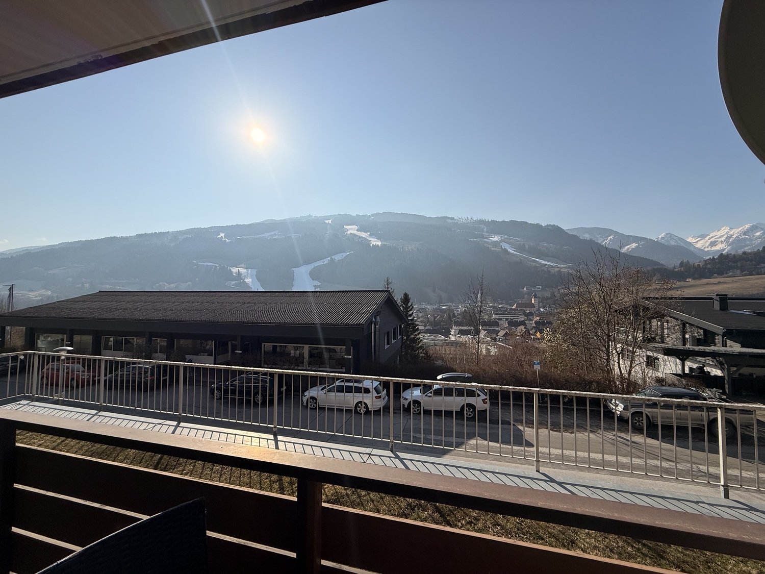 Hans | Ruhiges Studio mit Panoramablick in Schladming mit Balkon — Schladming Appartements Maria Gruber GmbH, Schladming (5/9)