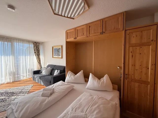 Hans | Ruhiges Studio mit Panoramablick in Schladming mit Balkon — Schladming Appartements Maria Gruber GmbH, Schladming (7/9)