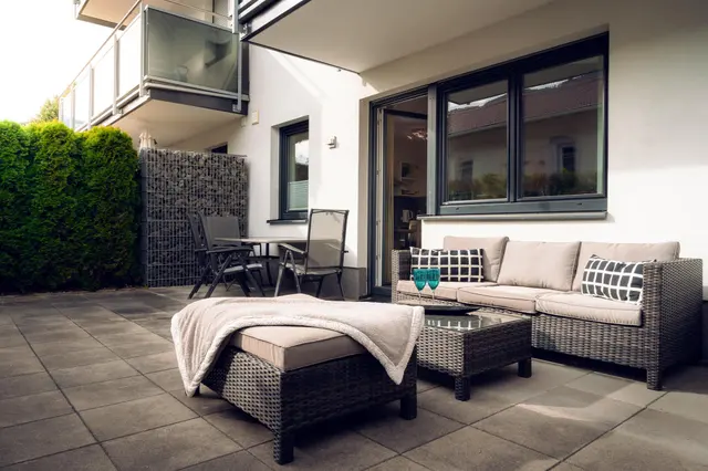 Josef | Ruhiger Alpine Stay mit Terrasse & privater Sauna nahe Zentrum & Planai — Schladming Appartements Maria Gruber GmbH, Schladming (11/12)