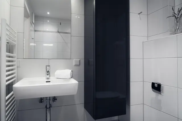 Josef | Ruhiger Alpine Stay mit Terrasse & privater Sauna nahe Zentrum & Planai — Schladming Appartements Maria Gruber GmbH, Schladming (8/12)