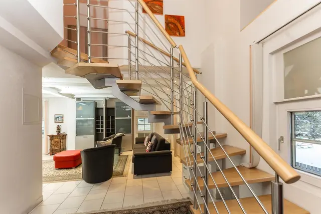 Knappenhaus Nickel | Helles & modernes Deluxe Appartement mit Westbalkon in ruhiger Zentrumslage über 2 Etagen — Schladming Appartements Maria Gruber GmbH, Schladming (15/18)