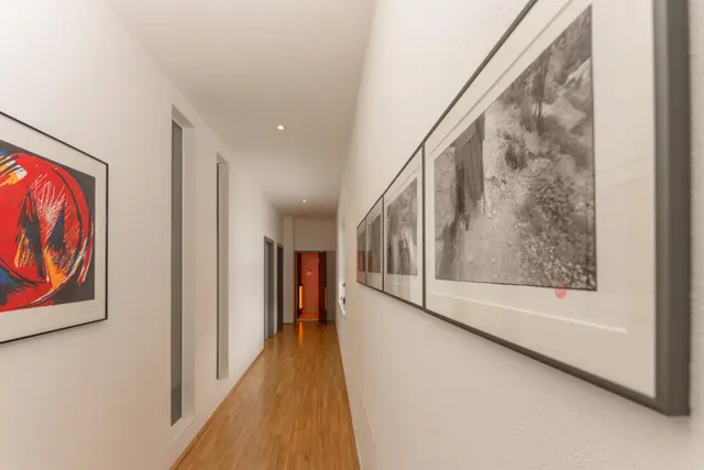 Modern Art Penthouse XXL | Art & Design Hideaway mit Panoramaterrasse nahe Zentrum & Planai West — Schladming Appartements Maria Gruber GmbH, Schladming (20/22)