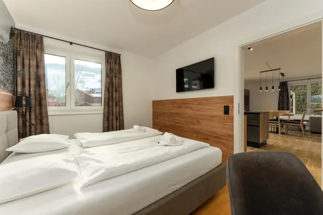 Sonnenhaus Garden Stoder | Moderne Auszeit mit privater Sauna, Garten & Bergblick — Schladming Appartements Maria Gruber GmbH, Schladming (6/11)