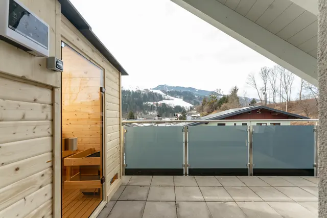 Sonnenhaus Sky Glöcknerin | Modern retreat with private sauna, rooftop terrace & mountain views — apartment at Schladming Appartements Maria Gruber GmbH, Schladming — photo 7 of 8