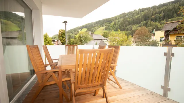 Stadtdomizil Top 4 XXL Planai View | großzügiges-Apartment mit Terrasse & Planai-Blick in zentraler Bestlage nahe Planai — Schladming Appartements Maria Gruber GmbH, Schladming (6/17)