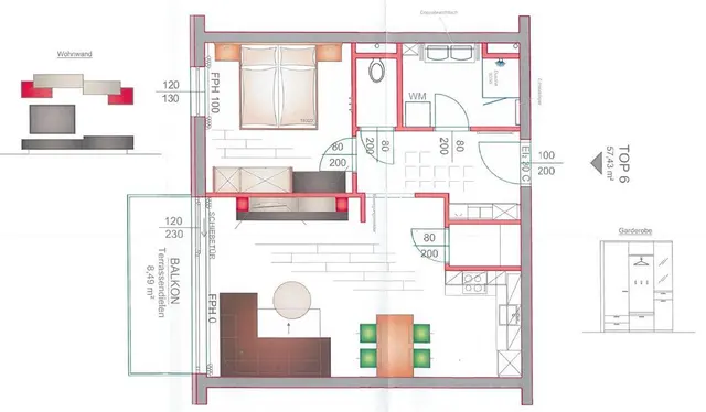 Stadtdomizil Top 6 Schladming Life | Comfort-Apartment mit Westbalkon & allem vor der Tür — Schladming Appartements Maria Gruber GmbH, Schladming (10/11)