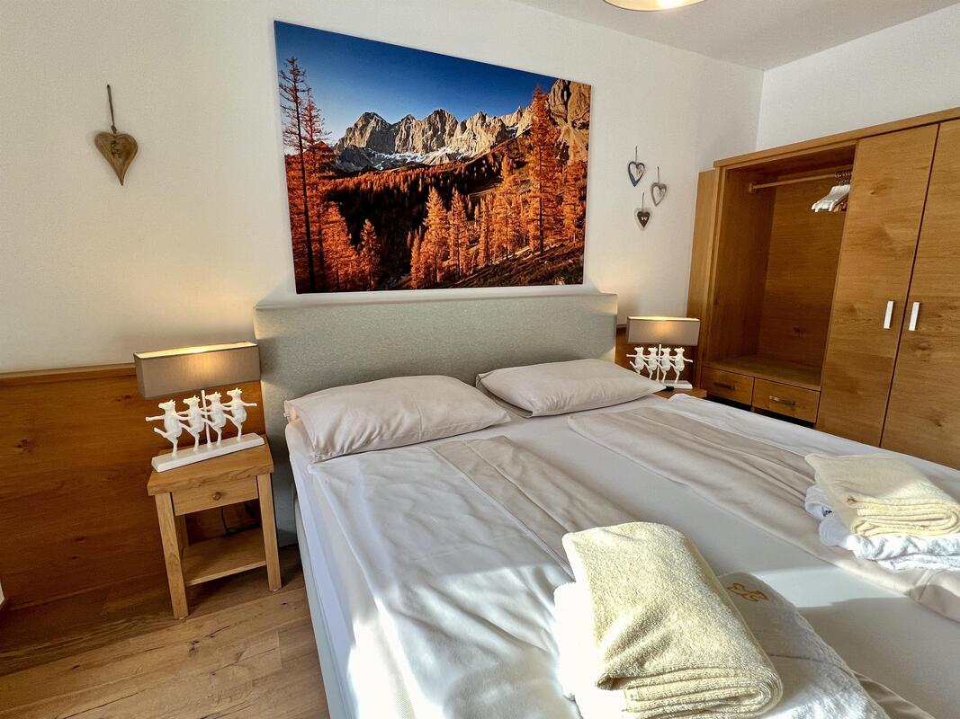 Sun Lodge | 1 bedroom panoram gardenapartment with terrace | sofa bed | quite location | microwave| private washing machine | dog friendly  | Indoor pool, garden, relax area, sauna & gym — apartment at Schladming Appartements Maria Gruber GmbH, Schladming — photo 11 of 25