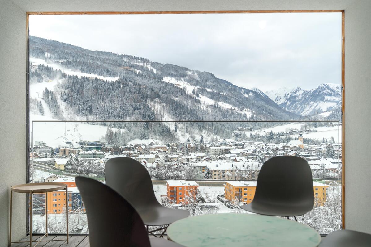 Sun Lodge | 1 bedroom panorama apartment with glaced Loggia | sofa bed | microwave | dog friendly | Indoor pool, garden, relax area, sauna & gym — apartment at Schladming Appartements Maria Gruber GmbH, Schladming — photo 13 of 30