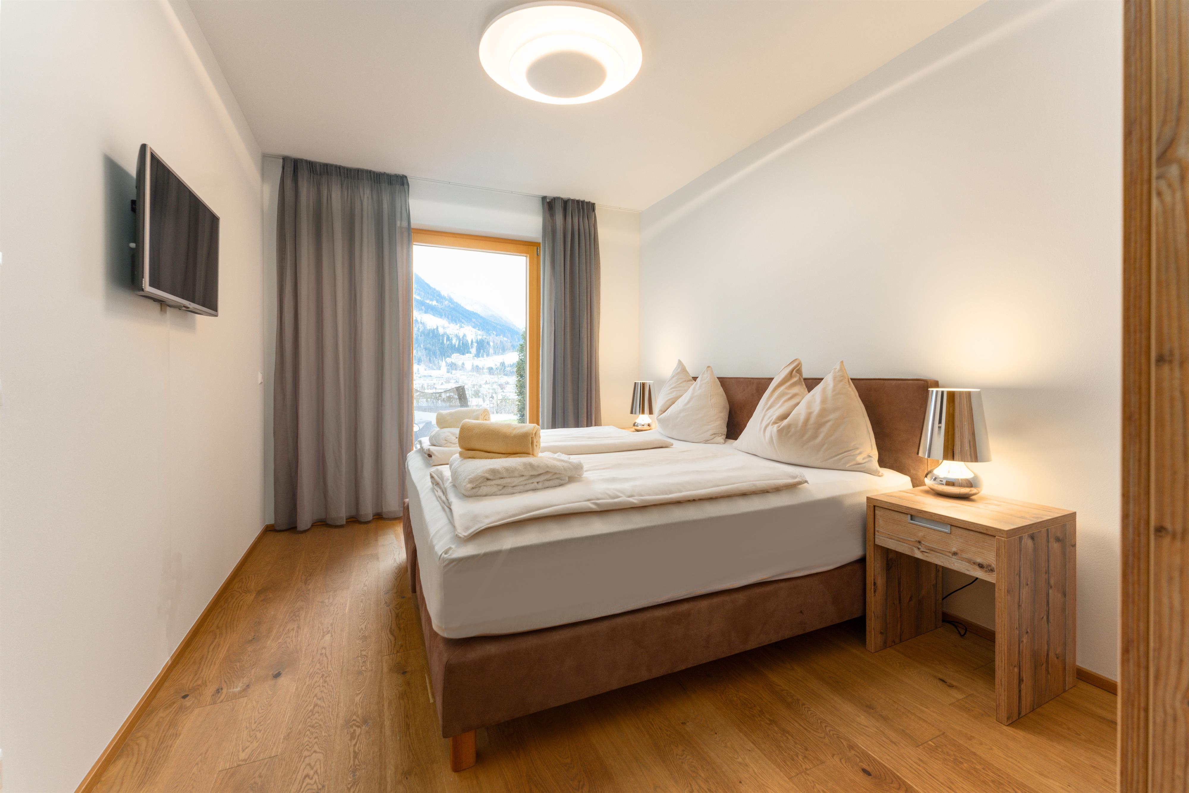 Sun Lodge | 1 bedroom panorama garden apartment with terrace | sofa bed | near pool | Indoor pool, garden, relax area, sauna & gym — Schladming Appartements Maria Gruber GmbH, Schladming (5/22)