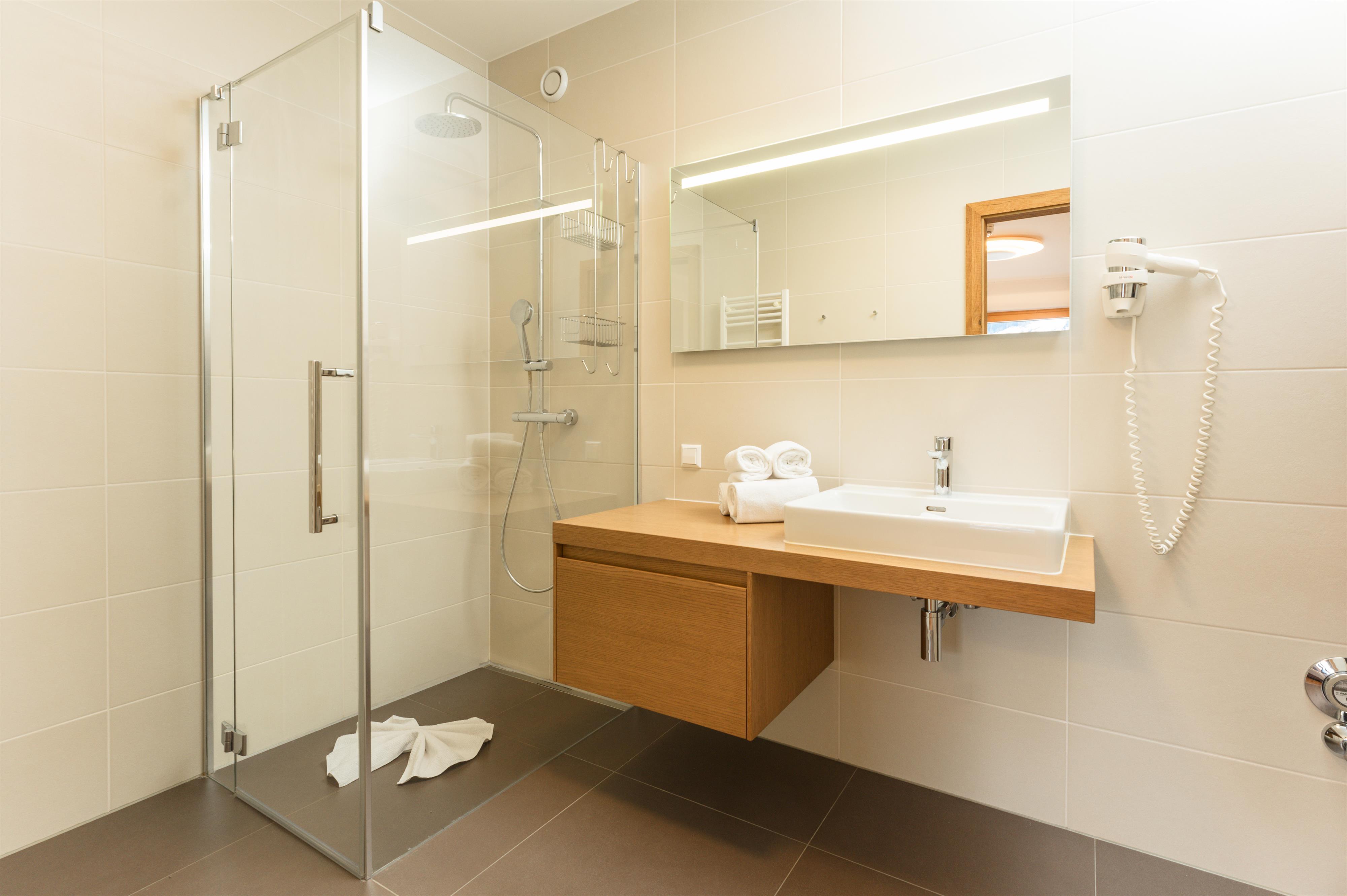 Sun Lodge | 1 bedroom panorama garden apartment with terrace | sofa bed | near pool | Indoor pool, garden, relax area, sauna & gym — Schladming Appartements Maria Gruber GmbH, Schladming (7/22)