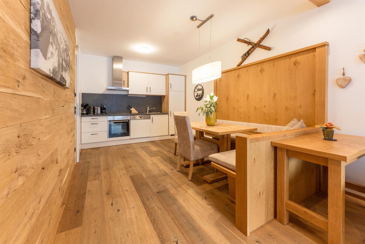 Sun Lodge | 1 bedroom panormama gardenapartment with terrace | sofa bed | private washing machine | dog friendly | near the pool | Indoor pool, garden, relax area, sauna & gym — apartment at Schladming Appartements Maria Gruber GmbH, Schladming — photo 8 of 23