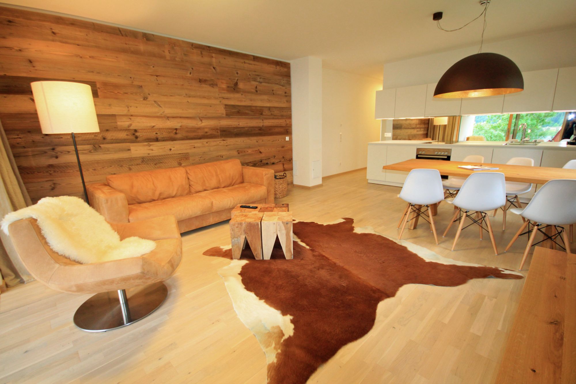 Sun Lodge | 2 bedroom panorama apartment with Loggia | twin beds | sofa bed | dog friendly | Indoor pool, garden, relax area, sauna & gym — apartment at Schladming Appartements Maria Gruber GmbH, Schladming — photo 7 of 25