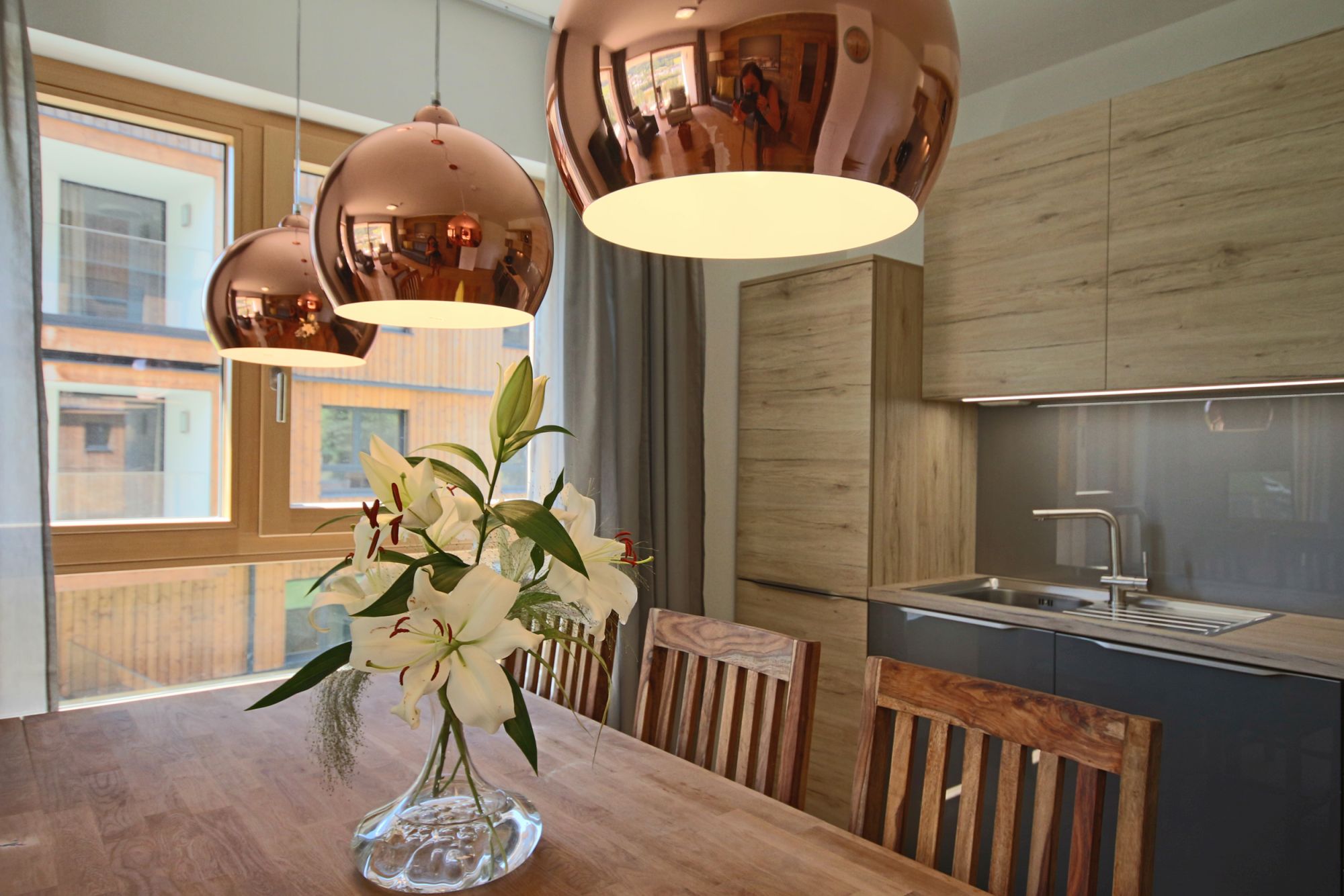Sun Lodge | 2 bedroom panorma apartment with glazed Loggia | sofa bed | higher floor | dog friendly | Indoor pool, garden, relax area, sauna & gym — apartment at Schladming Appartements Maria Gruber GmbH, Schladming — photo 18 of 32