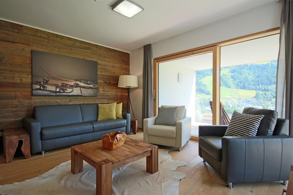 Sun Lodge | 2 bedroom panorma apartment with large corner Loggia | sofa bed | Indoor pool, garden, relax area, sauna & gym — apartment at Schladming Appartements Maria Gruber GmbH, Schladming — photo 12 of 28