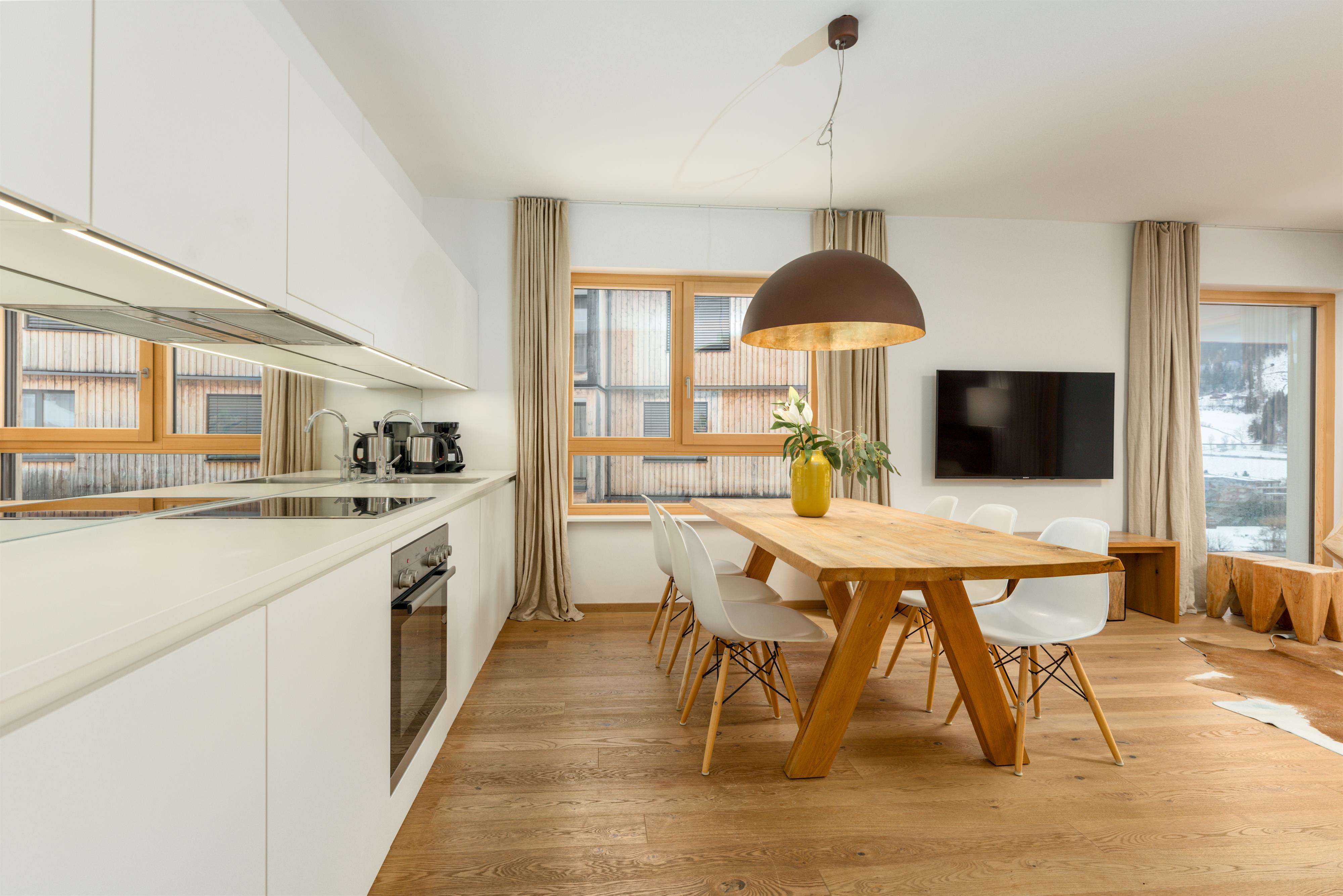 Sun Lodge | Appartement mit 2-Schlafzimmer, Schlafsofa und Loggia | Typ 2B HW — Schladming Appartements Maria Gruber GmbH, Schladming (4/23)