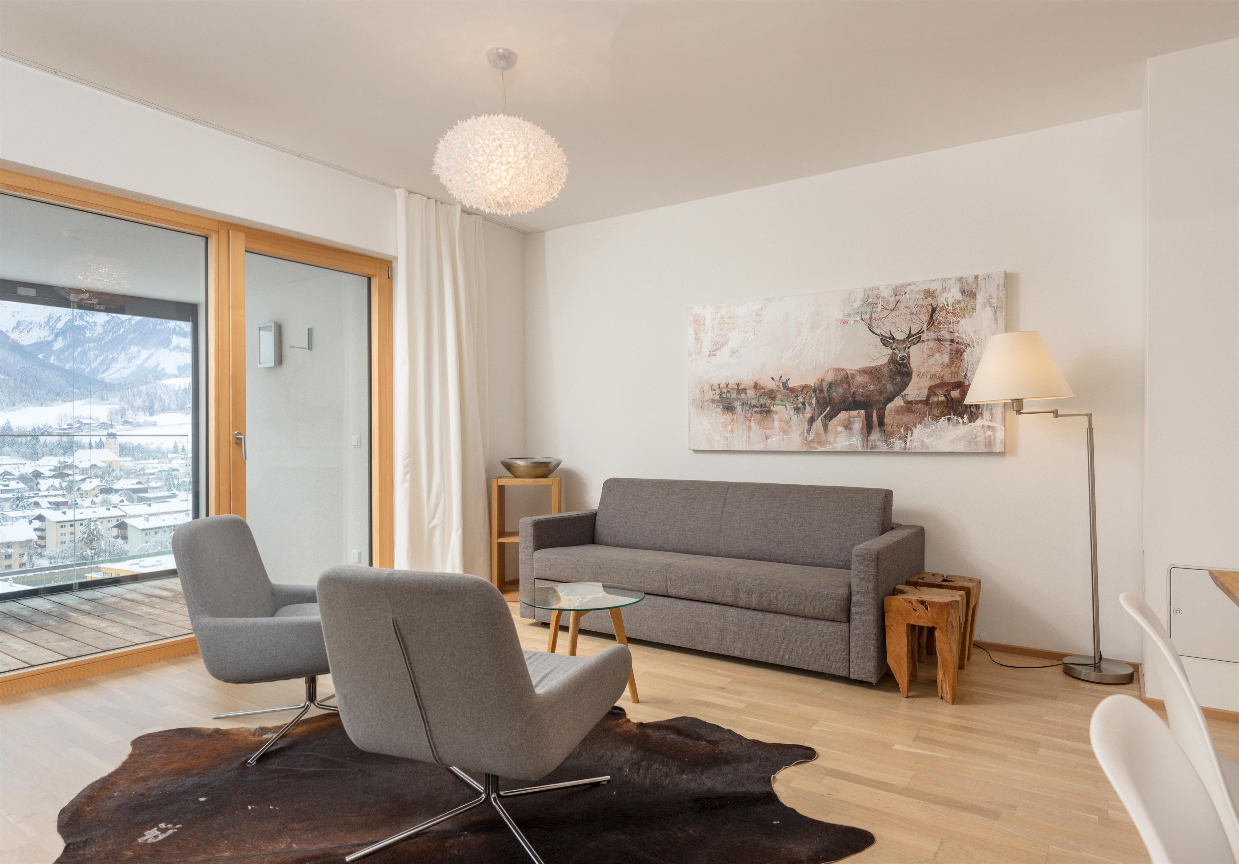 Sun Lodge | apartment with 2 bedrooms, sofa bed and glazed loggia | Typ Loggia Ost — apartment at Schladming Appartements Maria Gruber GmbH, Schladming — photo 3 of 28