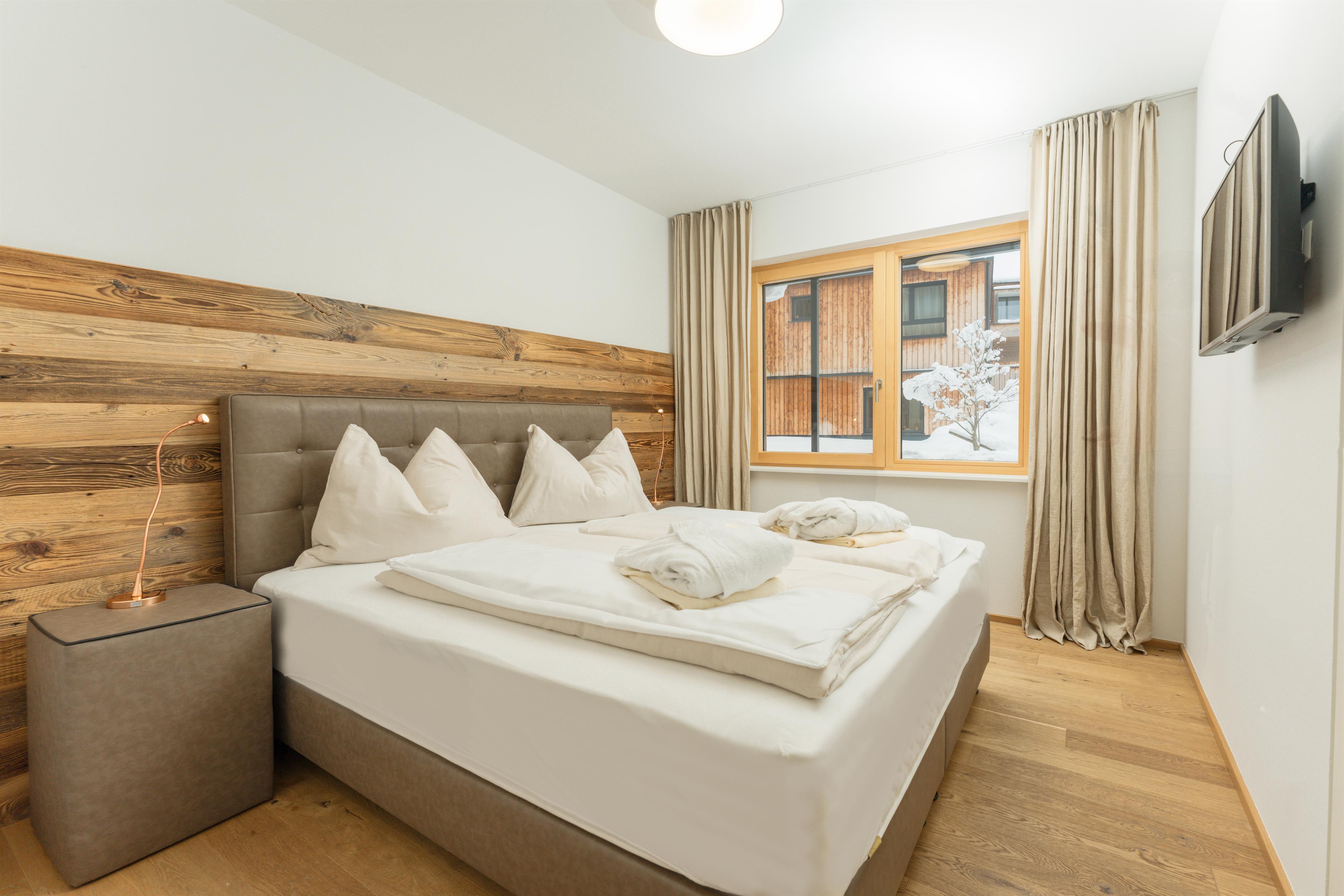 Sun Lodge | Appartement mit 2-Schlafzimmer, Schlafsofa, Loggia und Terrasse | Typ 2E — Schladming Appartements Maria Gruber GmbH, Schladming (11/29)