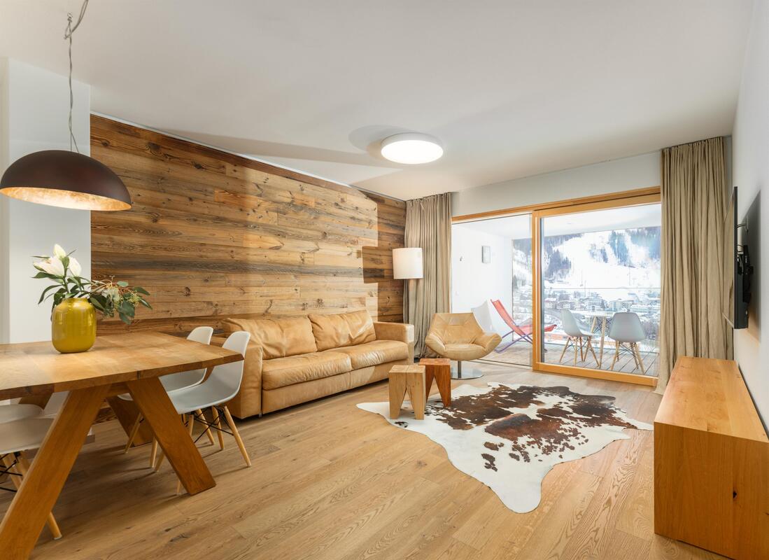 Sun Lodge | apartment with one bedroom and sofa bed and Loggia | Typ 1C – Schladming Appartements Maria Gruber GmbH