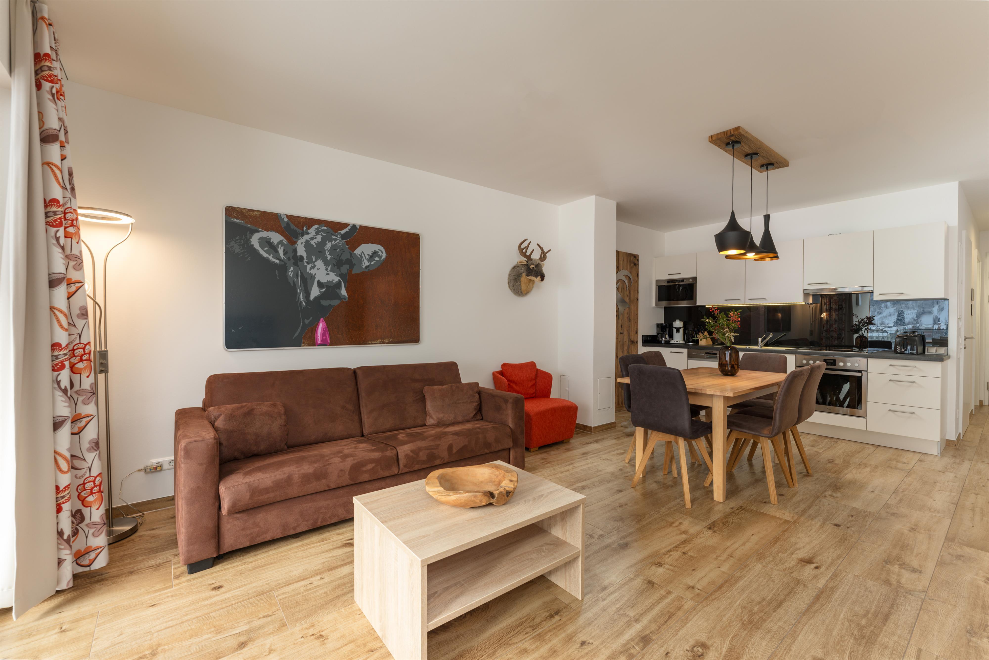 Sun Lodge | apartment with one bedroom and sofa bed and Loggia | Typ 1C — apartment at Schladming Appartements Maria Gruber GmbH, Schladming — photo 9 of 45