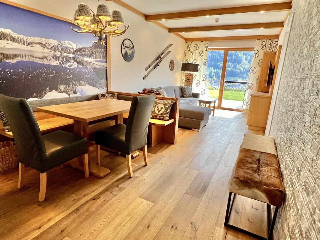 Sun Lodge | garden apartment with one bedroom and sofa bed | Typ 1E Premium – Schladming Appartements Maria Gruber GmbH