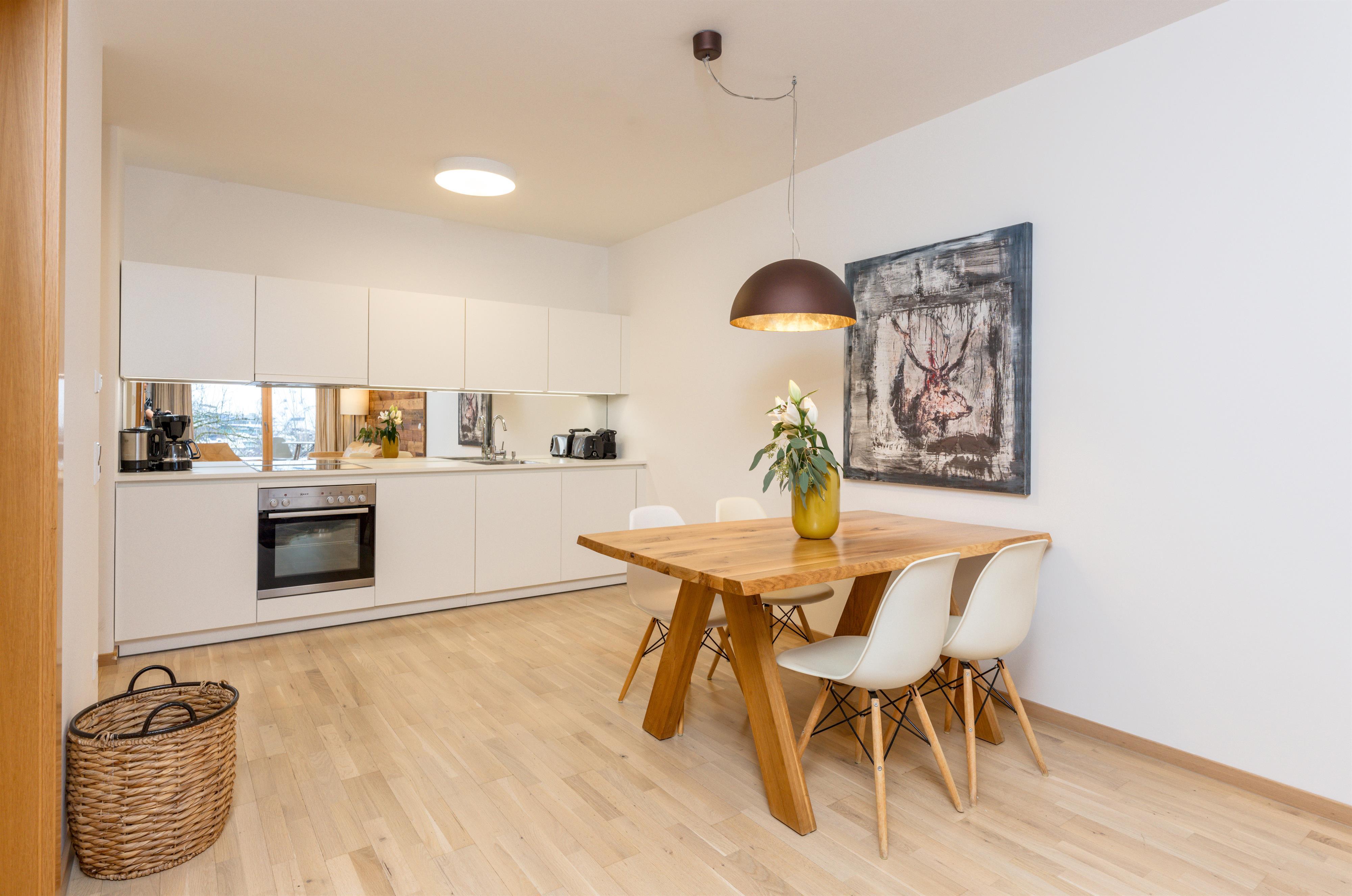 Sun Lodge | Gartenappartement mit einem Schlafzimmer und Schlafsofa | Typ 1E — Schladming Appartements Maria Gruber GmbH, Schladming (14/35)