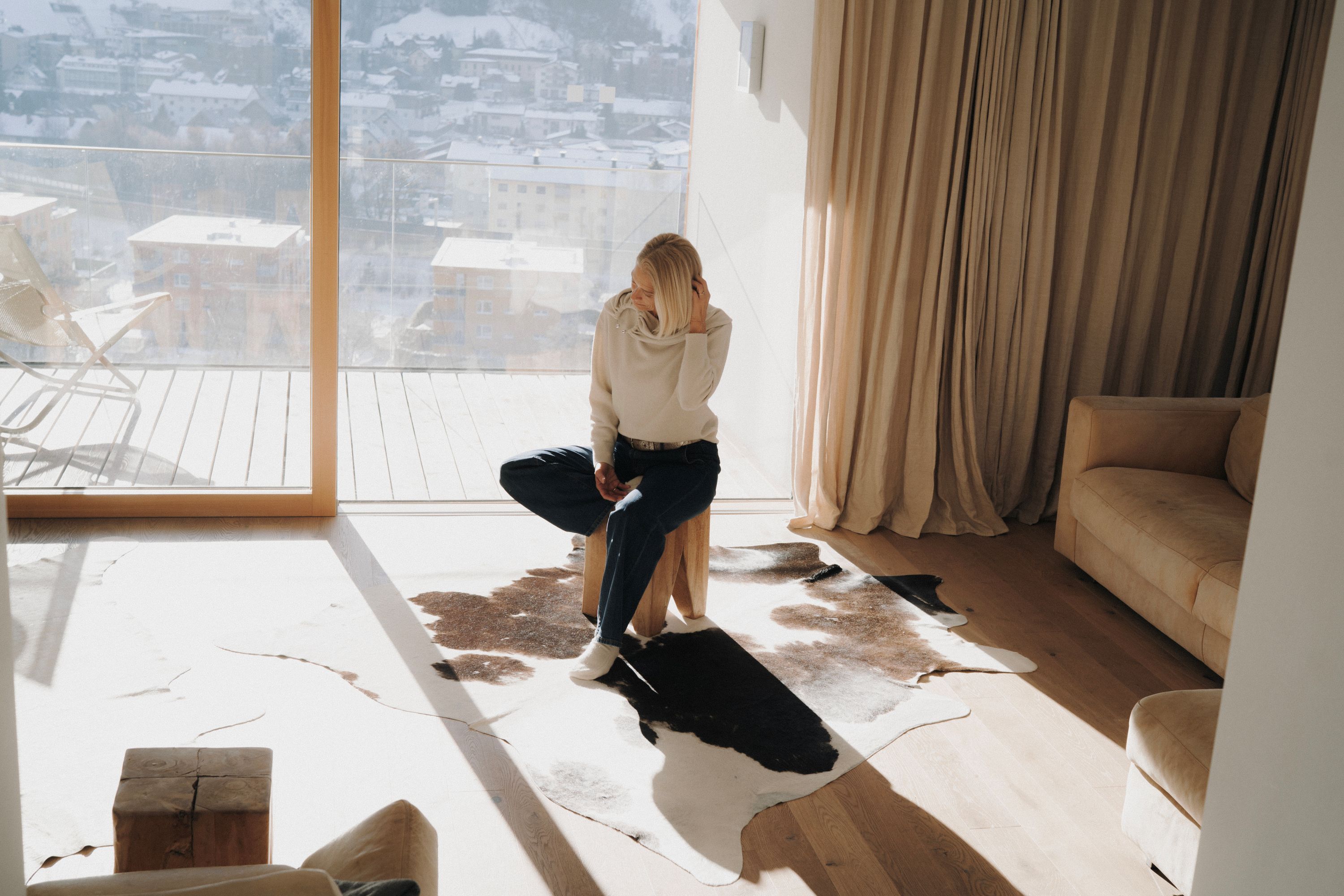 Sun Lodge | XL 3 bedroom panorma apartment with 2 Loggia South and West | sunset view | twin beds | sofa bed | dog friendly | Indoor pool, garden, relax area, sauna & gym — Schladming Appartements Maria Gruber GmbH, Schladming (11/31)