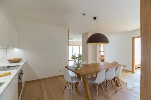 Sun Lodge | XL 3 bedroom panorma apartment with 2 Loggia South and West | sunset view | twin beds | sofa bed | dog friendly | Indoor pool, garden, relax area, sauna & gym — apartment at Schladming Appartements Maria Gruber GmbH, Schladming — photo 5 of 31