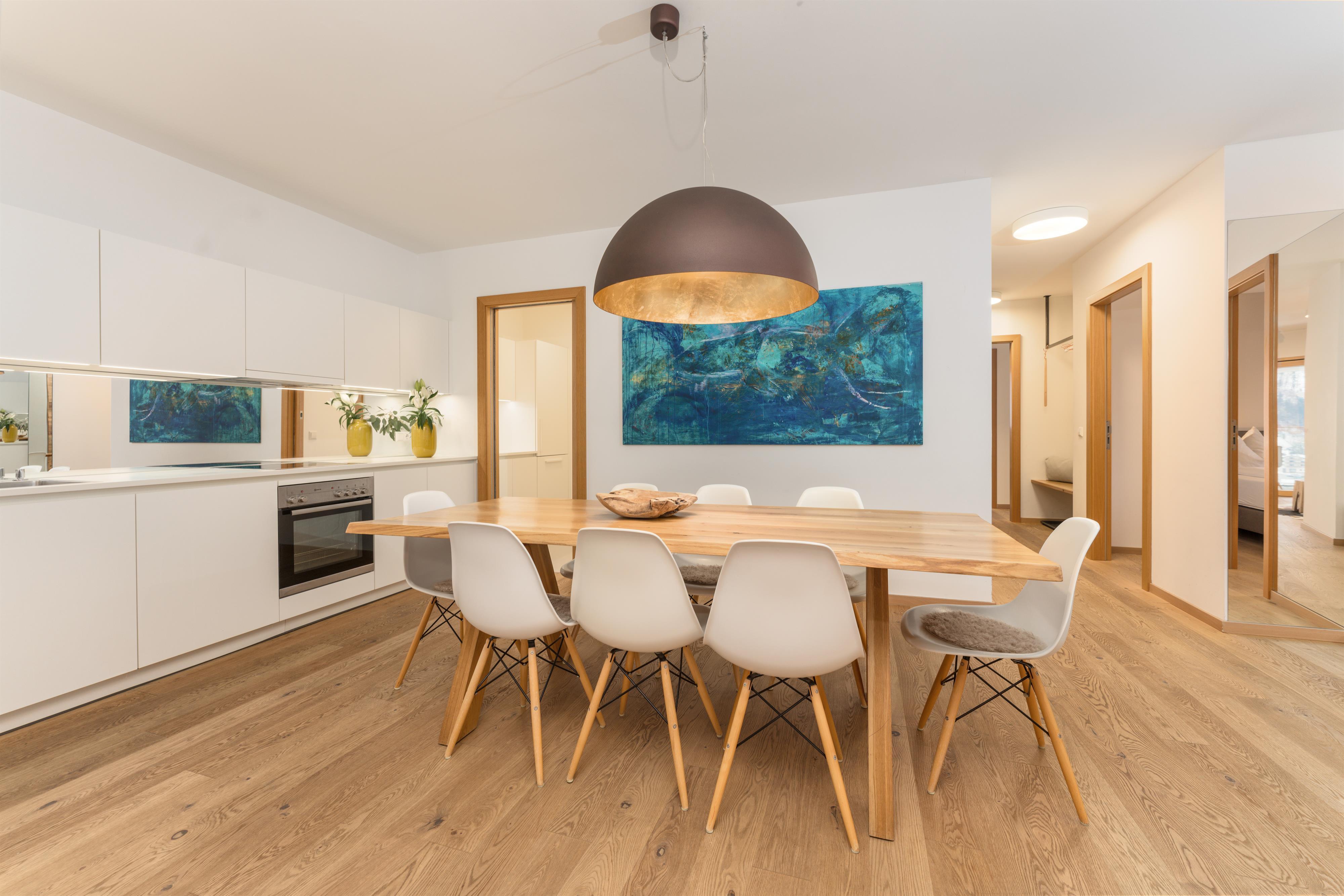 Sun Lodge | XL 3 bedroom panorma apartment with 2 Loggia South and East | twin beds | sofa bed | higher floor | Indoor pool, garden, relax area, sauna & gym — Schladming Appartements Maria Gruber GmbH, Schladming (15/32)