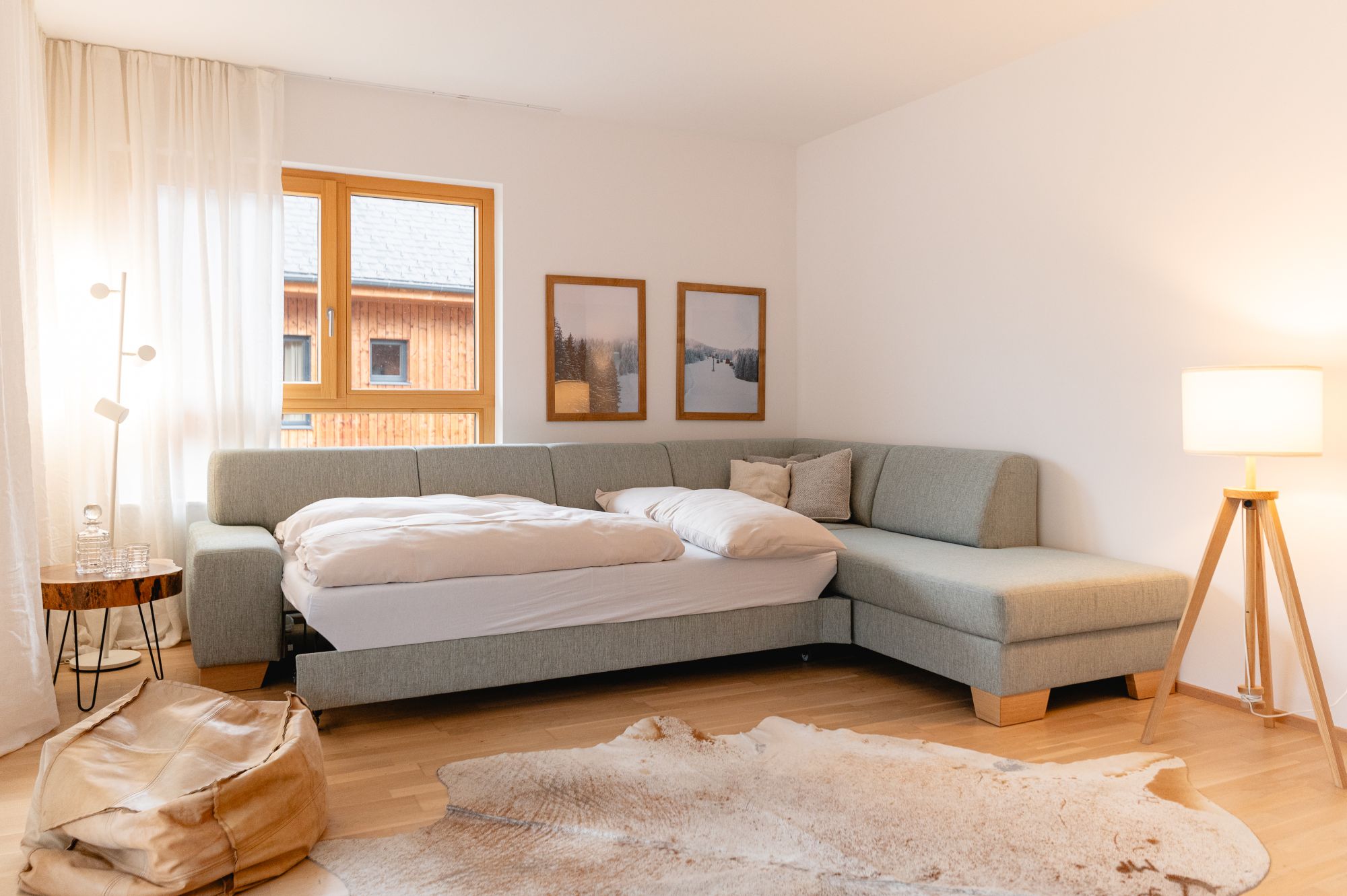Sun Lodge | XXL 3 bedroom panorma apartment with 2 Loggia South and West | Pull-Out Beds | sofa bed | washing machine | dryer | microwave | dogs friendly | Indoor pool, garden, relax area, sauna & gym — Schladming Appartements Maria Gruber GmbH, Schladming (12/34)