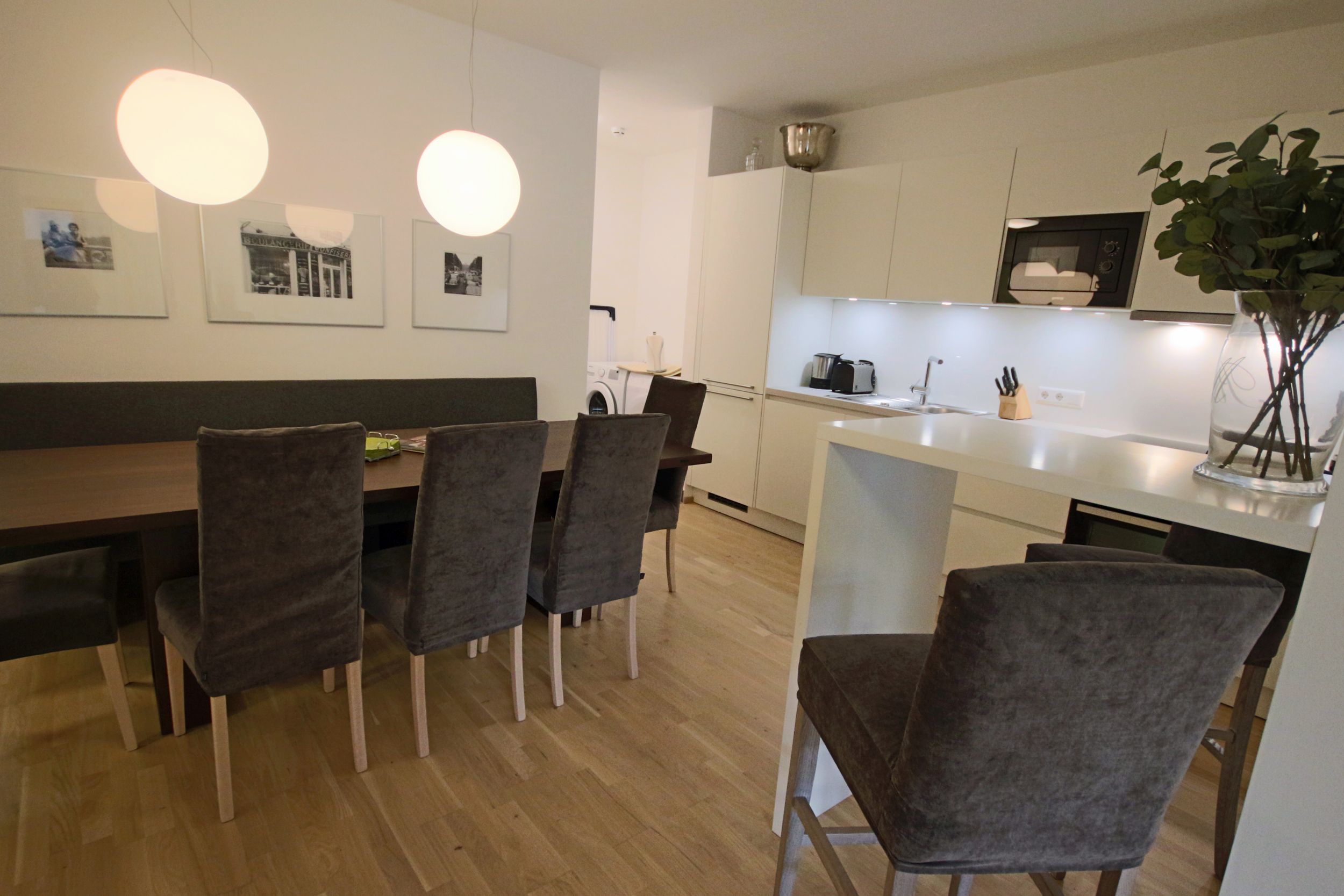 Sun Lodge | XXL 3 bedroom panorma apartment with 2 Loggia South and West | Pull-Out Beds | sofa bed | washing machine | dryer | microwave | dogs friendly | Indoor pool, garden, relax area, sauna & gym — Schladming Appartements Maria Gruber GmbH, Schladming (8/34)