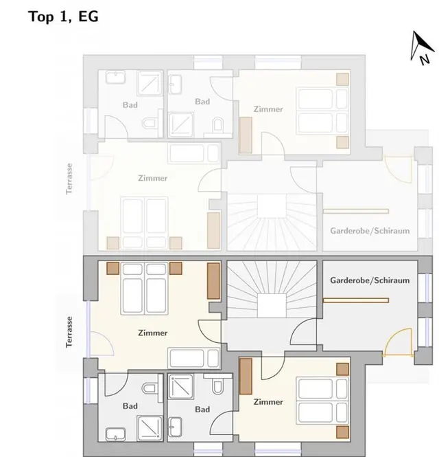 Tauernlodge Family | Ski-in/Ski-out Chalet mit Kamin & privater Sauna — Schladming Appartements Maria Gruber GmbH, Schladming (19/24)