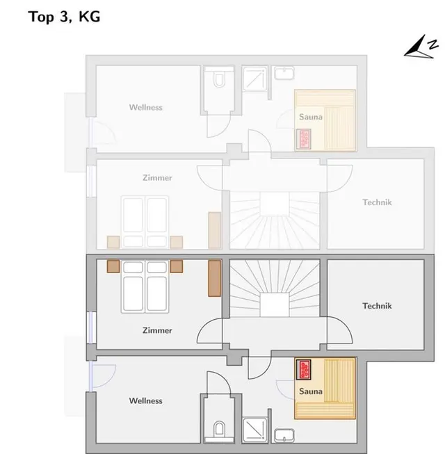 Tauernlodge Friends XXL | Ruim ski-in/ski-out chalet met open haard & privé-sauna — Schladming Appartements Maria Gruber GmbH, Schladming (21/27)