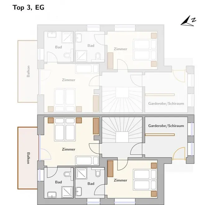 Tauernlodge Friends XXL | Ruim ski-in/ski-out chalet met open haard & privé-sauna — Schladming Appartements Maria Gruber GmbH, Schladming (22/27)