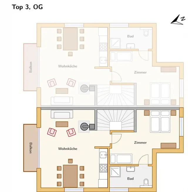 Tauernlodge Friends XXL | Ruim ski-in/ski-out chalet met open haard & privé-sauna — Schladming Appartements Maria Gruber GmbH, Schladming (23/27)