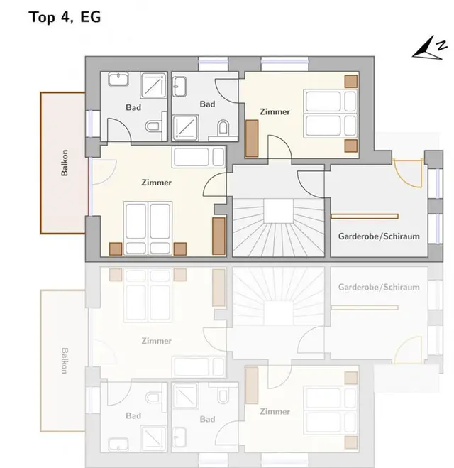 Tauernlodge Friends XXL | Ruim ski-in/ski-out chalet met open haard & privé-sauna — Schladming Appartements Maria Gruber GmbH, Schladming (25/27)