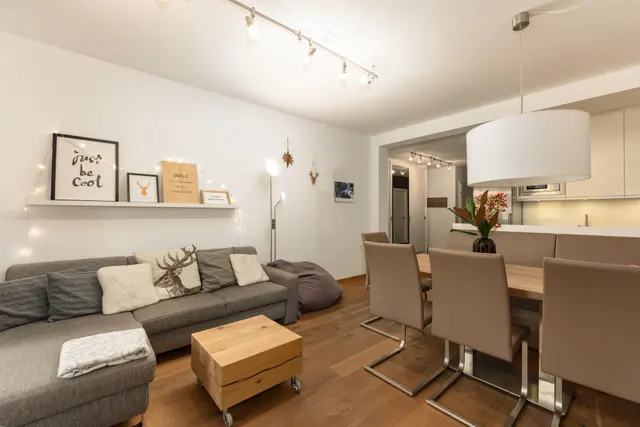 Traumblick | Ganzjahres-Aktivlage direkt an der Piste mit traumhaften Dachsteinblick — Schladming Appartements Maria Gruber GmbH, Schladming (3/16)