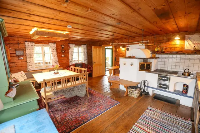 Weisse Wand Alm Large | Rustic mountain cabin surrounded by nature with waterfall views & BBQ — apartment at Schladming Appartements Maria Gruber GmbH, Schladming — photo 4 of 27