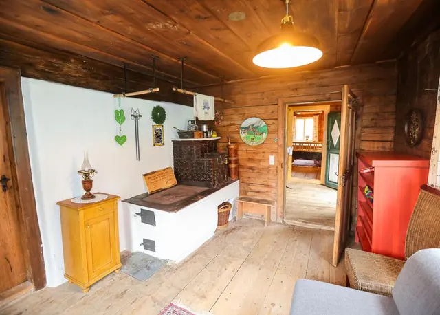 Weisse Wand Alm Large | Rustic mountain cabin surrounded by nature with waterfall views & BBQ — apartment at Schladming Appartements Maria Gruber GmbH, Schladming — photo 8 of 27