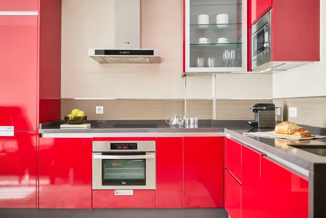 Away from elevator | Kitchen and Living Room — apartment at Signa Juristas, Valencia — photo 3 of 5