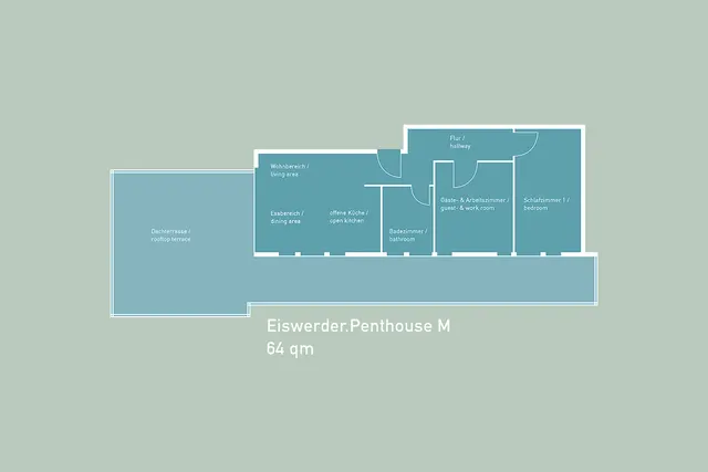 Eiswerder medium Penthouse | Spandau — apartment at SUITE.030 GmbH, Berlin — photo 8 of 8