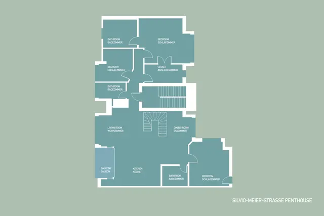 Friedrichshain Penthouse — apartment at SUITE.030 GmbH, Berlin — photo 15 of 17