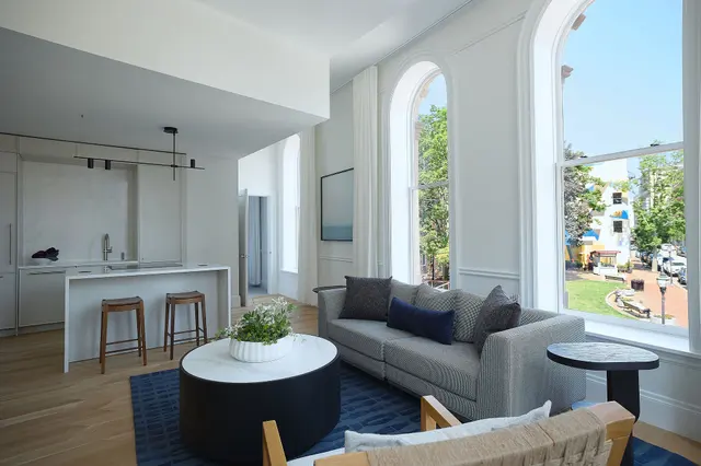 Two Bedroom Corner Loft with Park Views – The Docents Collection