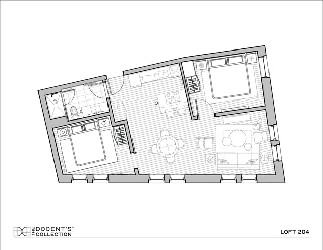 Two Bedrooms Loft — apartment at The Docents Collection, Portland — photo 7 of 7