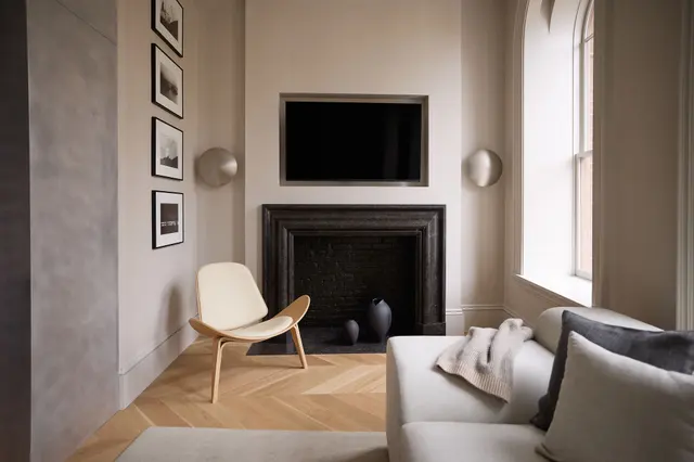 Your fall stay, designed for slow mornings and cozy evenings. — apartment at The Docents Collection, Portland — photo 3 of 9