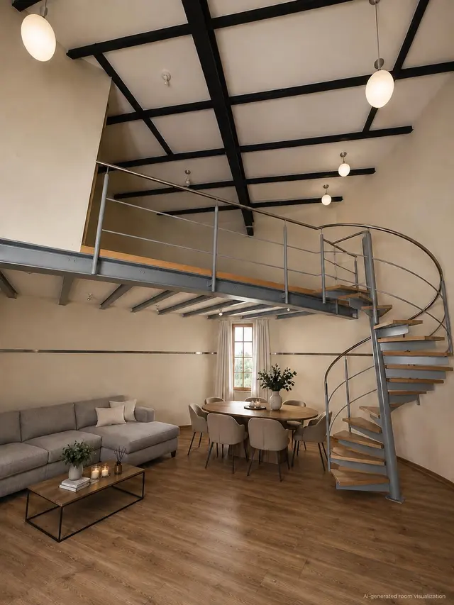 Watertower | Maisonette Loft – Tower Hotel Frankfurt