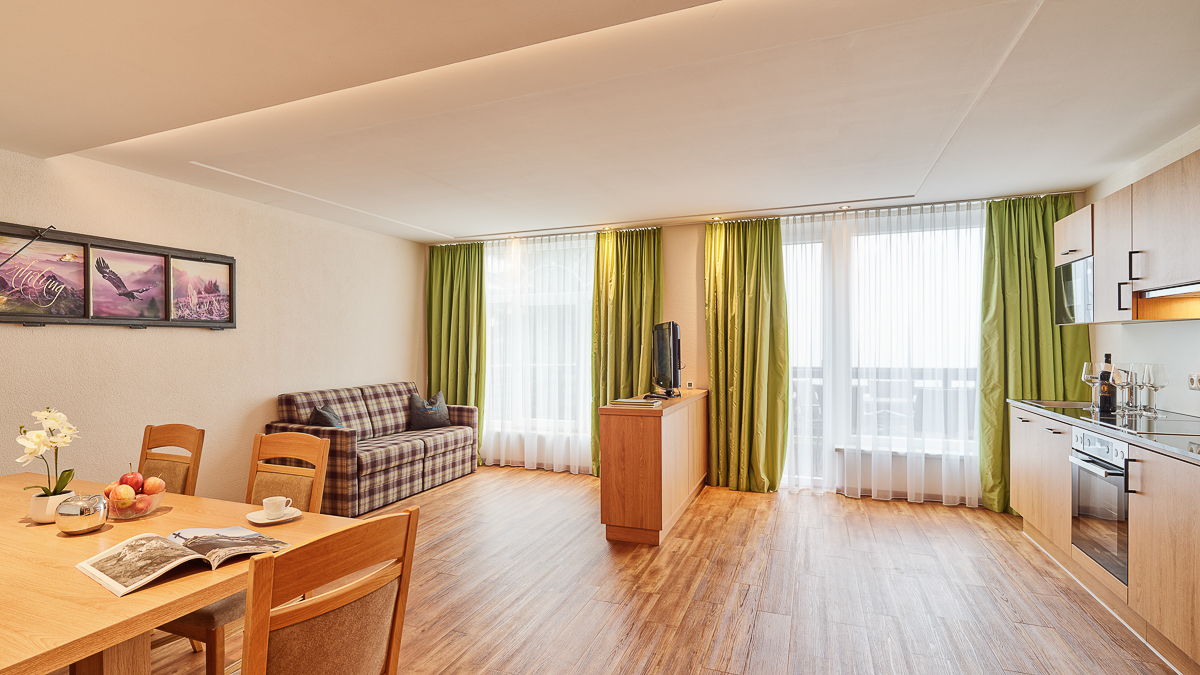 Bedroom Apartment XL | Extra quiet — Wellness Aparthotel Panorama Alpin und Pitztal Living, Jerzens im Pitztal (5/7)